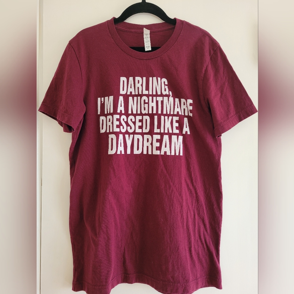 Taylor Swift Blank Space lyrics t-shirt M